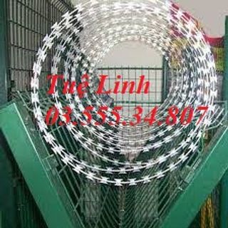 Dây thép gai, dây kẽm gai hình dao