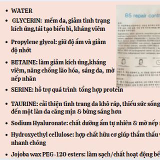 Mặt nạ dưỡng ẩm phục hồi