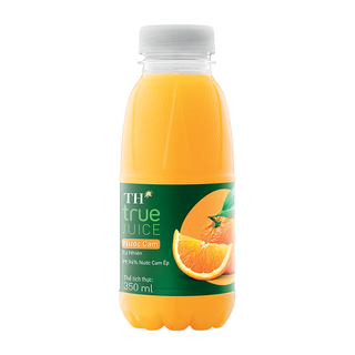 Nước trái cây cam tự nhiên TH True Juice 350ml (thùng 24 chai) giá sỉ