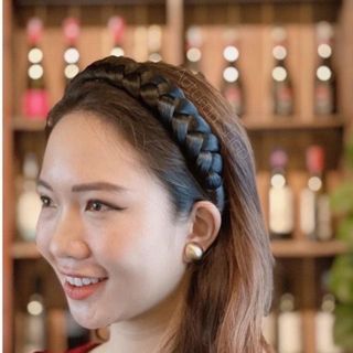 Bờm tóc giả,bờm tóc tết tay thủ công