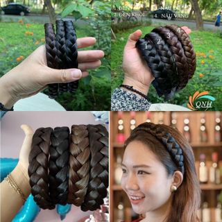 Bờm tóc giả,bờm tóc tết tay thủ công
