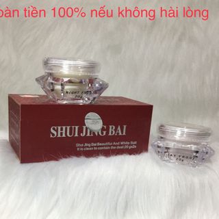 BỘ KEM NÁM TÀN NHANG ĐỒI MỒI TRẮNG DA CAO CẤP THUỶ TINH BẠCH 2in1.