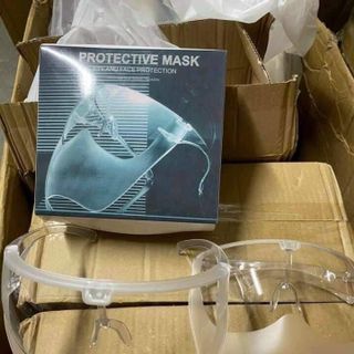 Kính chống giọt bắn Face Shield FREESHIPKính Chống Dịch Bênh - Chống Giọt Bắn - Chống Bụi Bảo Vệ Sức Khoẻ