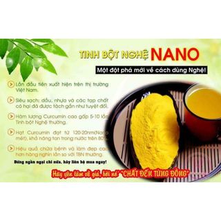 [ ] TINH BỘT NGHỆ NANO TÂM AN NGUYÊN CHẤT 100% -BỊCH 500G
