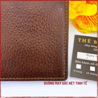 Ví da bò cao cấp .. da thật 100% .. chất da mềm màu nâu và đen