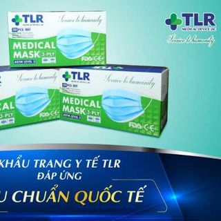 KHẨU TRANG Y TẾ 3 LỚP TLR