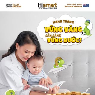 Sữa bột công thức Hismart lon số 01 cho bé dưới 6 tháng tuổi.