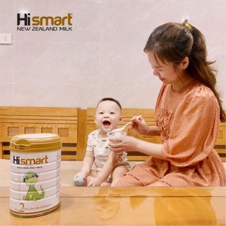 Sữa bột công thức Hismart lon số 01 cho bé dưới 6 tháng tuổi.