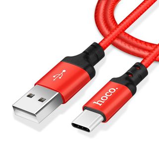Cáp sạc bọc dù dài 1m 2m hoco X14 iphone samsung androi - chính hãng
