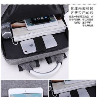 BALO LAPTOP 15 INCH THỜI TRANG NAM NỮ, TÚI CÔNG SỞ KÈM CỔNG SẠC 096