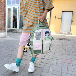 [ORDER-Y92607] BALO ĐI HỌC ULZAANG NAM NỮ CHỐNG THÂM NƯỚC