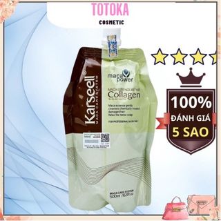 Kem hấp ủ tóc Karseell Maca Power collagen 500ml phục hồi hư tổn giúp tóc siêu mềm mượt