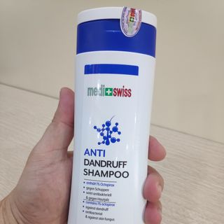 Dầu gội sạch gàu MEDI+SWISS ANTI DANDRUFF SHAMPOO 300ml nhập khẩu đức