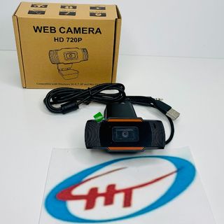 Webcam HD 720p kẹp mic, xoay 360 độ giá sỉ