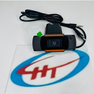Webcam HD 720p kẹp mic, xoay 360 độ