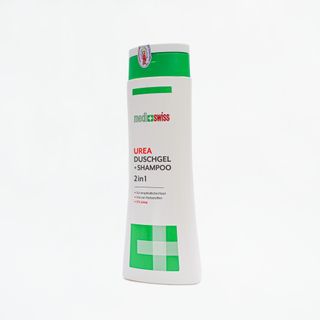 Dầu Tắm Gội 2 Trong 1 sạch Gàu Và Ngứa MEDI+SWISS UREA DUSCHGEL + SHAMPOO 2 IN 1 300ml nhập khẩu Đức