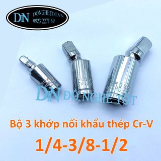 KHỚP nối khẩu 3/8 thép crv dài 53mm