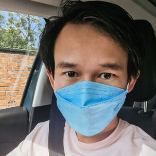 thùng 50 hộp khẩu trang 4d KF94 công nghệ Hàn Quốc 4 lớp màu trắng kháng khuẩn( hộp 10 cái)