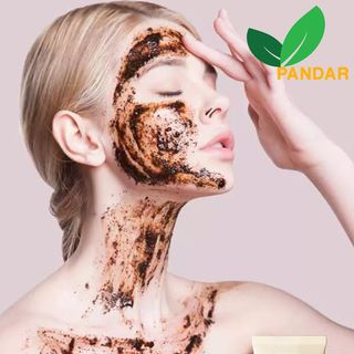 Gel Tẩy Tế bào chết cà phê, sạch da, 100g, Cỏ cây hoa lá, PANDAR