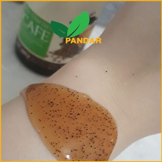 Sữa tắm cà phê, khử mùi cơ thể, sáng da rạng rỡ, tẩy tế bào chết hiệu quả, chai 300g, Cỏ cây hoa lá, PANDAR