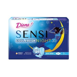 BVS Diana Sensi Cool Fs Night 35 cm gói 3 miếng Thùng 48 gói giá sỉ