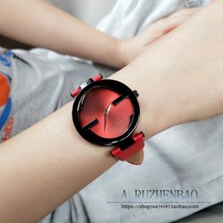 Đồng hồ nữ Guou 8174 dây da