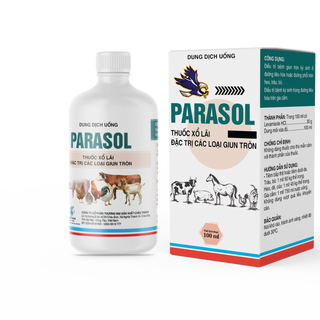 PARASOL 10ML-THUỐC XỔ LÃI ĐẶC TRỊ CÁC LOẠI GIUN TRÒN