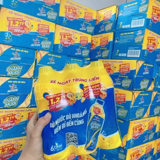 Nước chanh muối Number 1 Thùng 24 chai Sỉ 99,000đ.