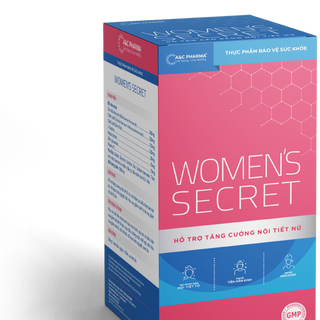 WOMEN’S SECRET – SẢN PHẨM HỖ TRỢ TĂNG CƯỜNG NỘI TIẾT TỐ NỮ (thùng 50 hộp)