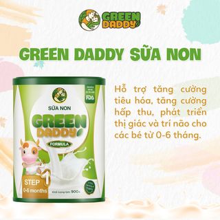 Sản Phẩm Dinh Dưỡng Công Thức Cho Trẻ Từ 0-6 Tháng Tuổi Green Daddy Sữa Non giá sỉ