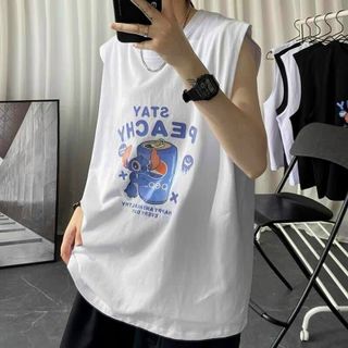 Áo thun ba lỗ cotton co giãn thoáng mát