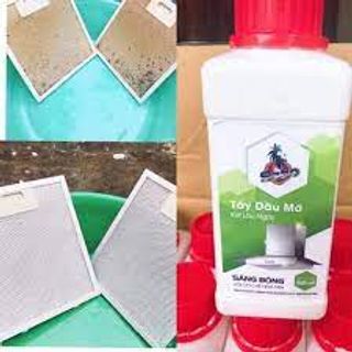 Tẩy vết két dầu mỡ lâu ngày , vết đen xoong nồi , lưới hút mùi , bếp gas, điện từ Sabo-M
