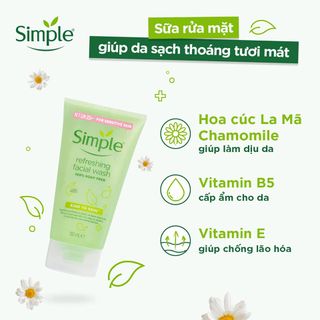 sữa rửa mặt sim ple giá sỉ