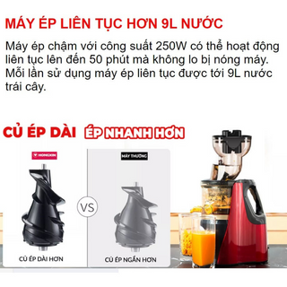 Máy ép chậm NINE SHIELD KB-F8B