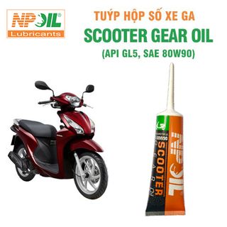 DẦU HỘP SỐ XE TAY GA SCOOTER GEAR OIL API GL5/SAE 80W90 NPOIL (120ML) giá sỉ