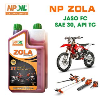 DẦU ĐỘNG CƠ 2 THÌ NP ZOLA 2T - API TC/SAE 30 NPOIL (1 LÍT) giá sỉ