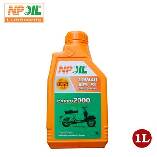 DẦU NHỚT XE TAY GA CAO CẤP 4T CARPO 2000 - API SL/SAE 10W40 NPOIL (1 LÍT) giá sỉ