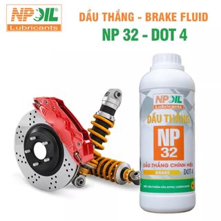 DẦU THẮNG BRAKE FLUID NP 32 - DOT 4 NPOIL (1KG) giá sỉ