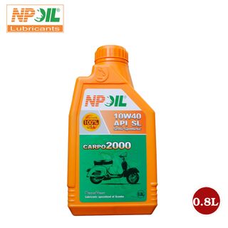 DẦU NHỚT XE TAY GA CAO CẤP 4T CARPO 2000 - API SL/SAE 10W40 NPOIL (0.8 LÍT) giá sỉ