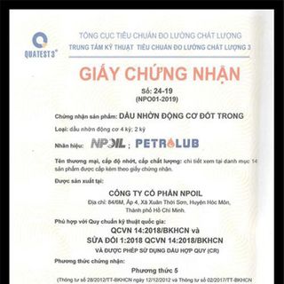 DẦU NHỚT XE SỐ CAO CẤP 4T CARPO 1000 - API SJ/SAE 20W50 NPOIL (1 LÍT)