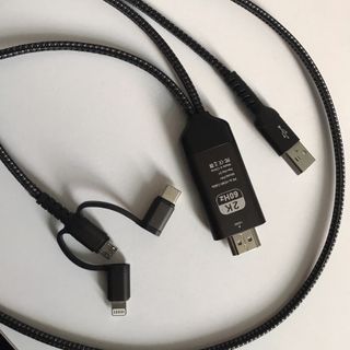 Cáp kết nối đa năng cao cấp MHL - Kết nối điện thoại với Máy chiếu, Tivi - Hỗ trợ Iphone và Android