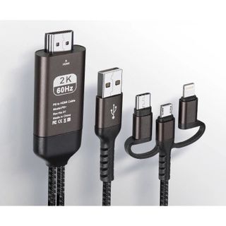 Cáp kết nối đa năng cao cấp MHL - Kết nối điện thoại với Máy chiếu, Tivi - Hỗ trợ Iphone và Android
