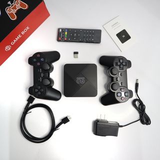 Máy chơi Game Cầm tay không dây GAMEBOX G5 + TIVI BÕ, tặng dây HDMI ( PSP/PS1/FC/NES/N64)