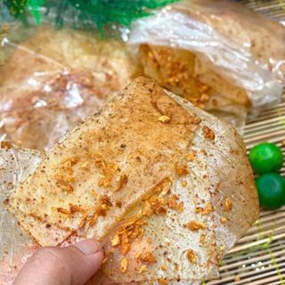 Bánh tráng xì ke tỏi