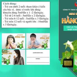 SIRO BỔ PHẾ HẰNG THU