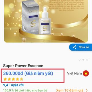 HUYẾT THANH TRẮNG DAY 7DAYS