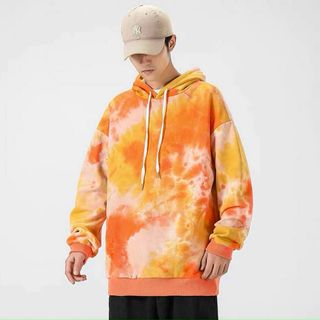 Áo hoodie loang màu thun nỉ ngoại siêu ngầu
