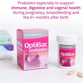 Men vi sinh bầu bú Optibac for Pregnacy