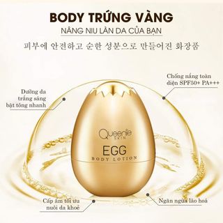 Kem body Trứng Queenie skin