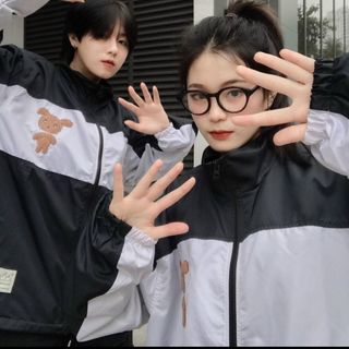 Áo khoác dù kiểu bomber logo in LASTIC độc lạ, trẻ trung